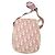 Christian Dior Mini Reisetasche Rosa Weiß Polyester Pink - Ansicht 2