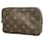Louis Vuitton Necessaire 18 Marrom Lona  ref.1862068