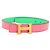 Hermès Hermes Constance Reversible Belt Pink