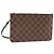 LOUIS VUITTON Poche Accessoire Damier Ebene Neverfull MM LV Auth 102148