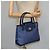 Céline Borsa a mano in tela Macadam CELINE blu oro Auth 98298 D'oro - vista 22