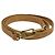 LOUIS VUITTON Cinghia a Spalla in Pelle 35,8" Beige LV Auth 100814 - vista 2
