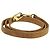 LOUIS VUITTON Cinghia a Spalla in Pelle 35,8" Beige LV Auth 100814 - vista 3