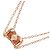 Collana Chanel Coco Crush in oro rosa - vista 3