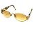 Fendi FS252 Sonnenbrille Gold Golden - Ansicht 2