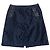 Fendi Monogramm Lederrock Marineblau