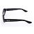 Gafas de sol Gucci negras de acetato Negro Plata Azul - vista 3