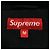 Supreme Black Wool Coat Men M - view 7