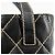 Wallet On Chain Borsa a mano Chanel Wild Stitch in pelle d'agnello nera Nero - vista 3