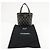 Wallet On Chain Borsa a mano Chanel Wild Stitch in pelle d'agnello nera Nero - vista 6