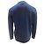 Stone Island Steininsel Pullover aus marineblauer Wolle mit Knöpfen - Ansicht 4