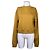 Sportmax Cropped Sweatshirt Gelb Baumwolle