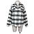Iro Bika Checked Wool Blend Sweatshirt Jacket Beige Multiple colors - view 3