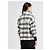 Iro Bika Checked Wool Blend Sweatshirt Jacket Beige Multiple colors - view 7