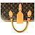 Borsa Louis Vuitton Rivoli Marrone Monogramma - vista 17