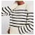 Autre Marque Lisa Yang Cashmere Pullover weiß gestreift Intarsia - Ansicht 6