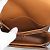 Céline Borsa a Spalla Celine Teen Triomphe Marrone Bianco - vista 13