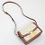 Céline Borsa a Spalla Celine Teen Triomphe Marrone Bianco - vista 8