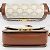 Céline Borsa a Spalla Celine Teen Triomphe Marrone Bianco - vista 9