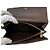 Portefeuille Sarah Damier Louis Vuitton N61734 Marron - vue 5