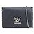 Borsa a tracolla in pelle Twist Louis Vuitton M68560 Nero