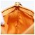 Bolso Prada de nailon naranja plata auténtico bs20377 - vista 17