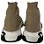 Baskets Speed Balenciaga avec logo de semelle en polyester beige Marron Rouge - vue 3