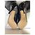 Stivali alti con zip e tacco in pelle nera di Giuseppe Zanotti Nero - vista 17