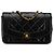 Chanel Matelasse Diana22 Leather Shoulder Bag Black