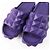 Sandali in gomma Valentino Roman Stud viola 38 Porpora - vista 5