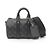 Sac à main Louis Vuitton Keepall Bandouliere 25 M46271 Gris