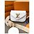 Louis Vuitton Multi Pochette New Wave Branca Couro Branco - vista 4