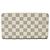 Louis Vuitton Damier Azur Leather Zippy Organizer Wallet White - view 2