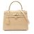 Sac à main Hermès Kelly 25 en alligator beige
