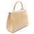 Sac à main Hermès Kelly 25 en alligator beige - vue 2