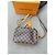 Louis Vuitton Borsa a tracolla Santa Monica Damier Ebene Marrone - vista 3