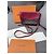 Louis Vuitton borsa a tracolla Twice marrone rossa tela Rosso - vista 3