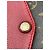 Louis Vuitton borsa a tracolla Twice marrone rossa tela Rosso - vista 8