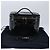 CHANEL Vanity Pouch Smalto Nero Oro CC Auth bs20242 D'oro - vista 12