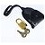 CHANEL Vanity Pouch Smalto Nero Oro CC Auth bs20242 D'oro - vista 24