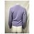 Lila Cashmere-Cardigan von Theory Shaped - Ansicht 12