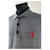 Ami de Cœur Woll-Polohemd Pullover grau  - Ansicht 3