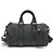 Louis Vuitton Monogram Taurillon Keepall Bandouliere 25 Bag Black