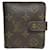 Louis Vuitton Monogram Compact Zip Wallet Brown Cloth  ref.1871417