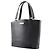 Borsa tote in pelle con logo Burberry nera Nero - vista 2