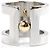 Hermès Hermes Metal H Pearl Scarf Ring - view 2