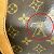 Keepall Borsa Boston Monogram Louis Vuitton Marrone - vista 13