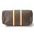 Keepall Borsa Boston Monogram Louis Vuitton Marrone - vista 5