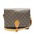 Louis Vuitton Monogram Shoulder Bag Brown