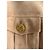 Balmain Jacke aus Hirschleder Beige - Ansicht 4